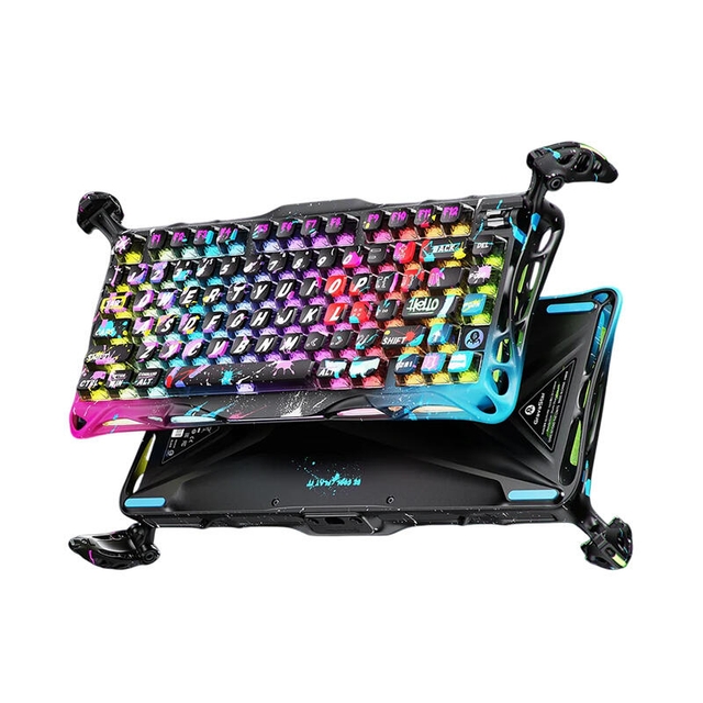 GravaStar Gaming Keyboard Mercury V75 Pro 75% Hall Effect Magnetic Switch Iron Purple