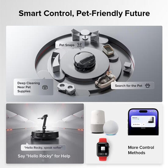 Roborock Robot Vacuum Saros Z70 Black