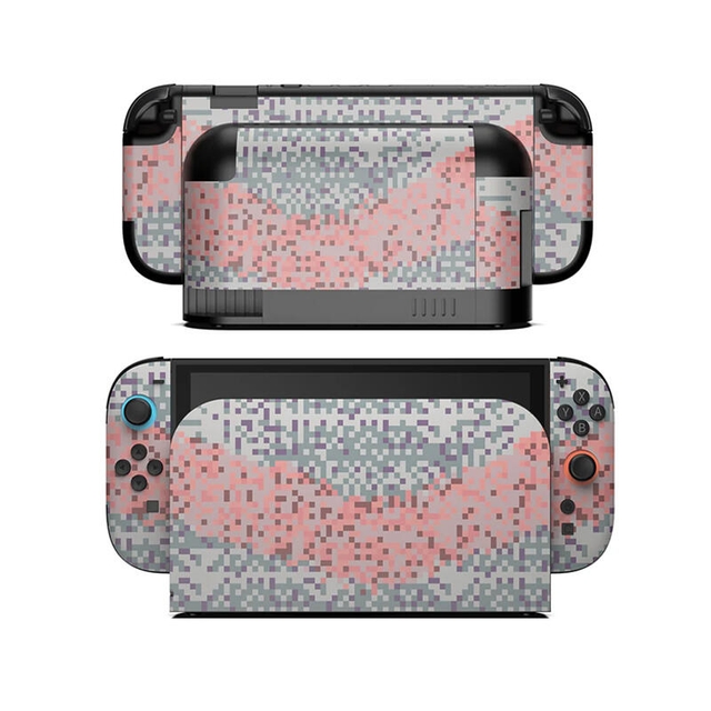 DOBE Switch 2 Fun Console Stickers TNS-5192 Blue/Green