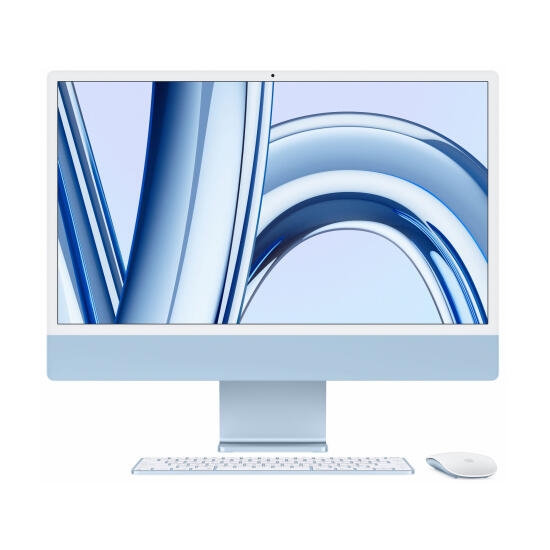 Apple iMac 24 M3 chip MQRK3RU/A 10C 512GB Blue