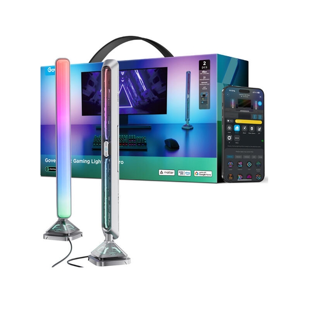 Govee Light Bars Pro WiFi/BT H8048C81 Black