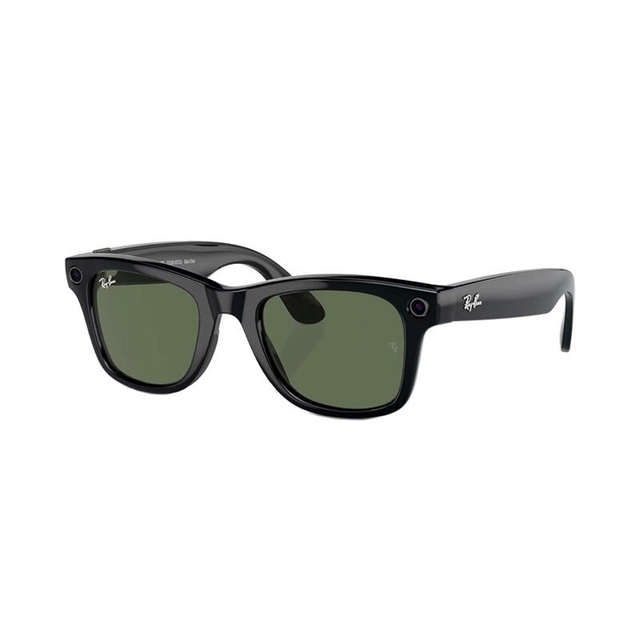RayBan Meta WayFarer RW4008 Shiny Black/Clear
