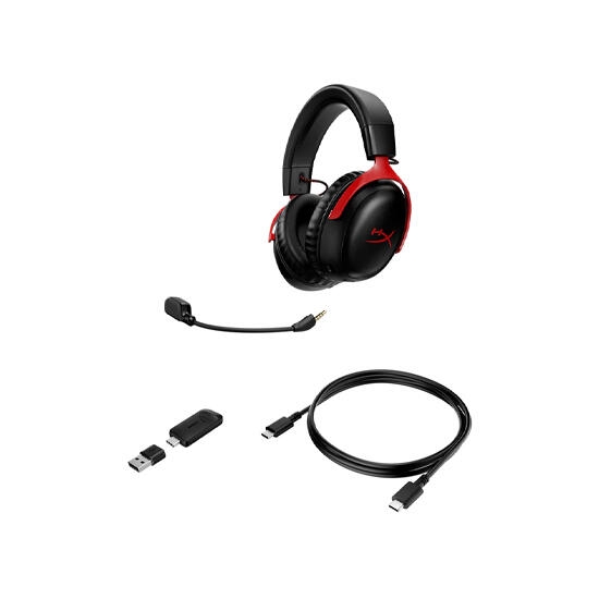HyperX Gaming Headset Cloud 3 WL Black