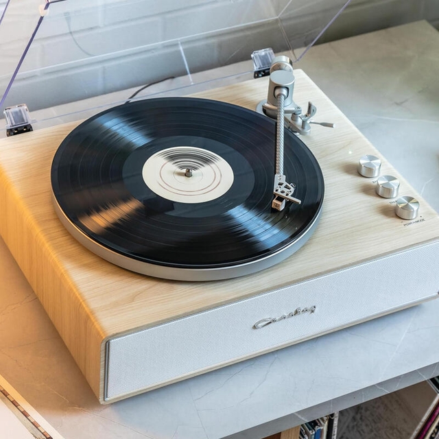 Crosley Stave Record Player Black