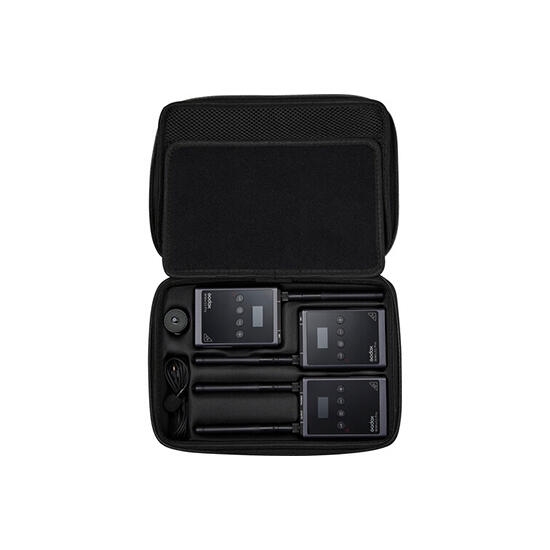 Godox UHF Wireless Microphone System WMicS1 Pro Kit2 Black