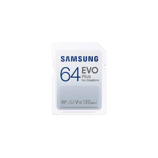 Samsung EVO Plus U1 V10 SDXC UHS-I 64GB сlass 10 MB-SC64K
