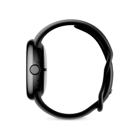 Google Pixel Watch 2 Matte Black Aluminium Case with Obsidian Active Band LTE Obsidian