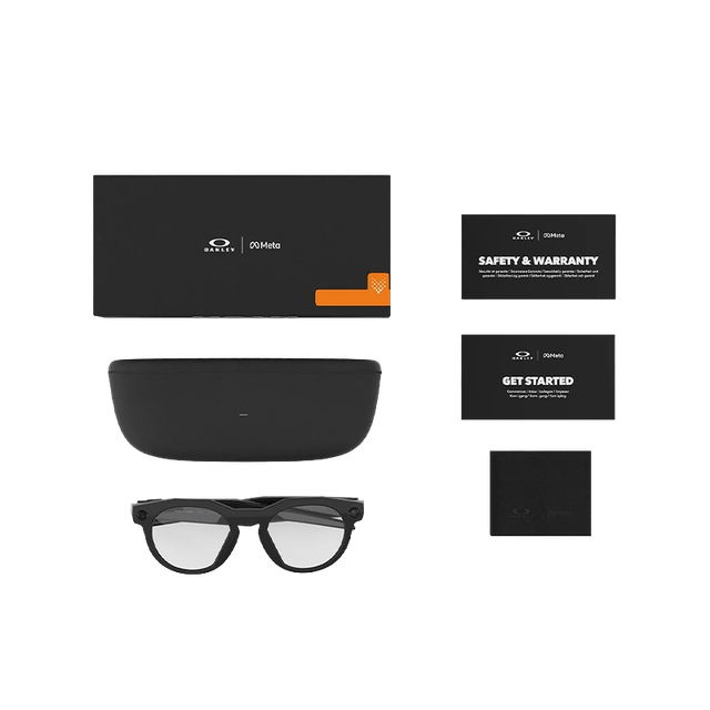Oakley Meta HSTN Black/Clear Amethyst