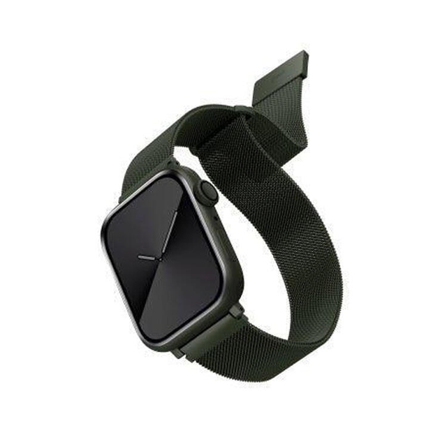 Uniq Dante Apple Watch Mesh Steel Strap 45/44/42 Mm Graphite