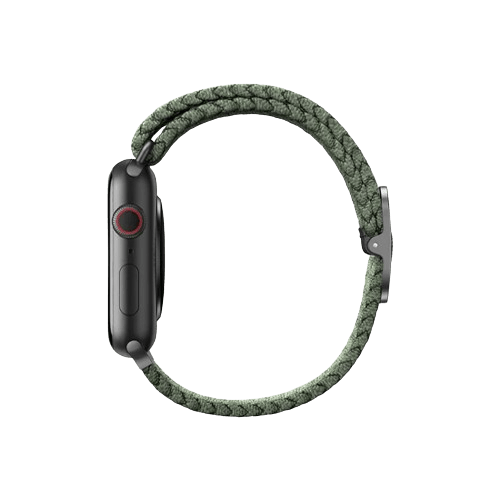Uniq Aspen Braided Apple Watch Strap 46/45/44/42Mm Green