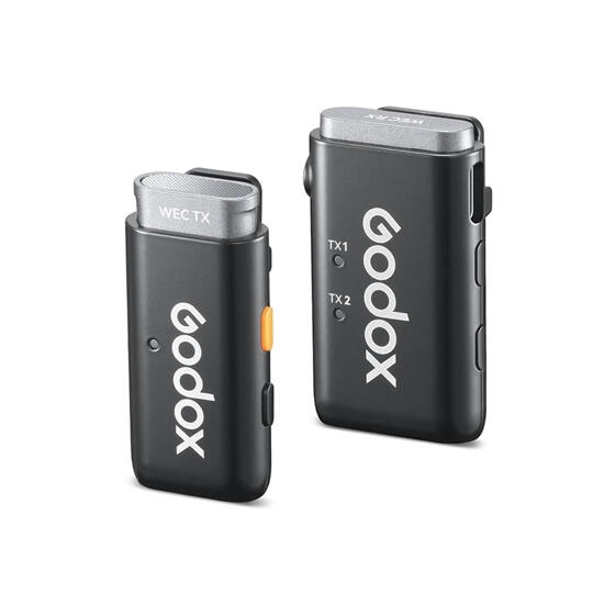Godox 2.4GHz Wireless Microphone System WEC kit1 Black