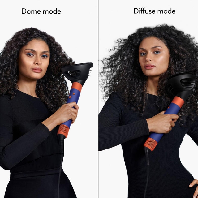 Dyson Airwrap HS08 Complete Long with Diffuser-Wide-tooth comb with Gift Box CePa/Tz