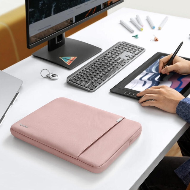 Tomtoc Defender A13 Laptop Sleeve 13 A13C2P1 Pink