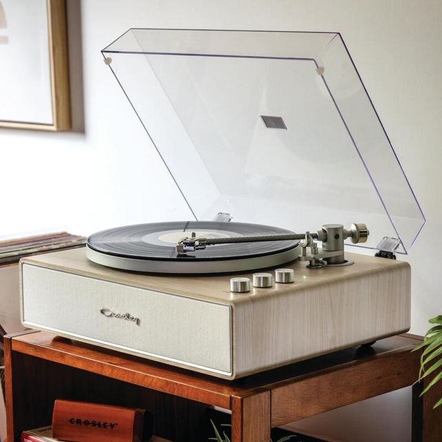 Crosley Stave Record Player Black
