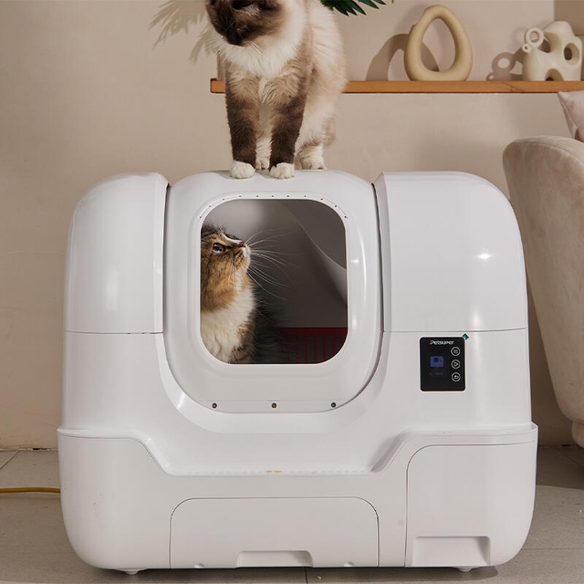 Petsuper Smart Litter Box PLT01 White