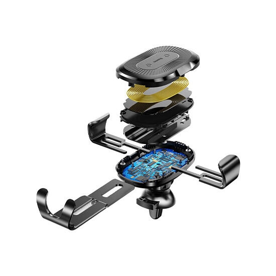 Baseus Wireless Charger Gravity Car Mount WXYL-01 Black	