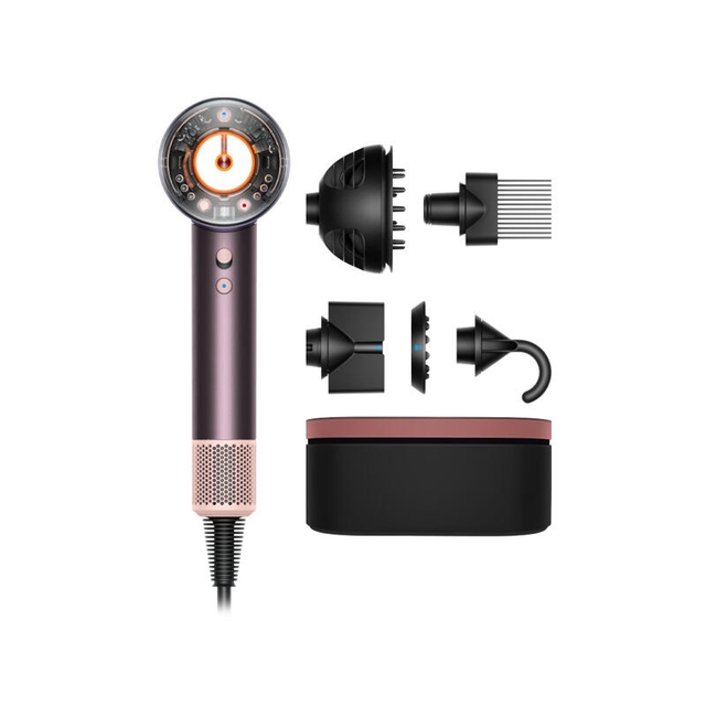 Dyson Supersonic Hair Dryer HD16 Diffuser With Gift Box Jasper/Plum