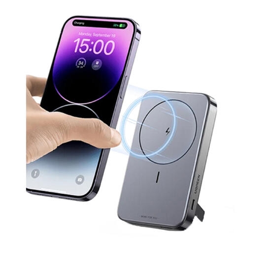 Ugreen 10000mAh USB-C USB Magsafe Wireless Power Bank 15086 Grey