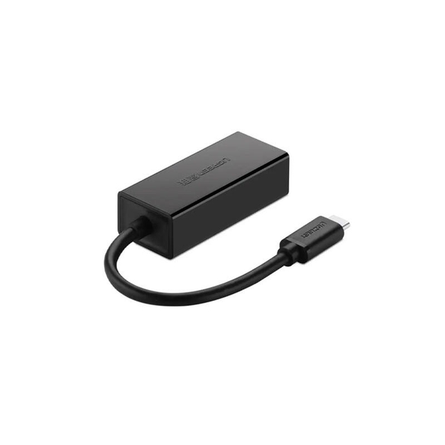Ugreen USB 2.0 Type-C 10/100Mbps Ethernet Adapter 30287 Black