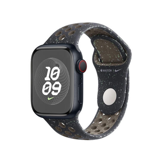 Apple Watch Series 9 GPS 45mm Midnight Aluminum Case With Midnight Sky Nike SB MR9Q3 M/L