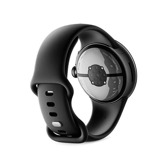 Google Pixel Watch 2 Matte Black Aluminium Case with Obsidian Active Band LTE Obsidian