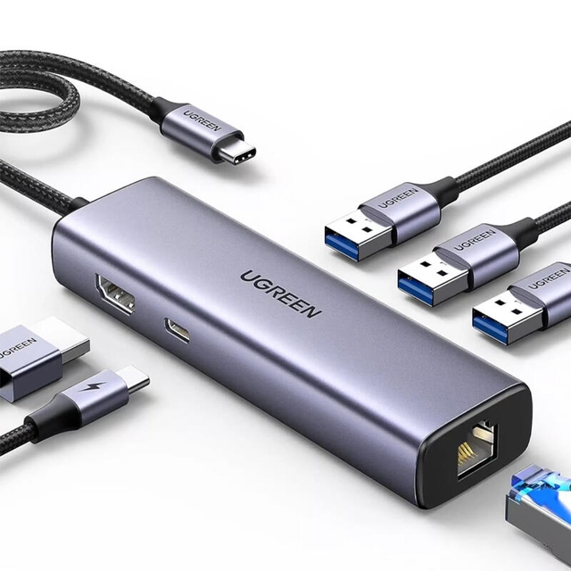 Ugreen USB Type-C Hub 15598 Grey