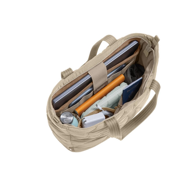 Tomtoc Terra T38 Puffy Laptop Tote Bag 16 T38M1K2 Natural Sand