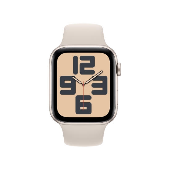 Apple Watch Series SE 2 GPS 2023 44mm Starlight Aluminum Case With Starlight SB MRE43 S/M