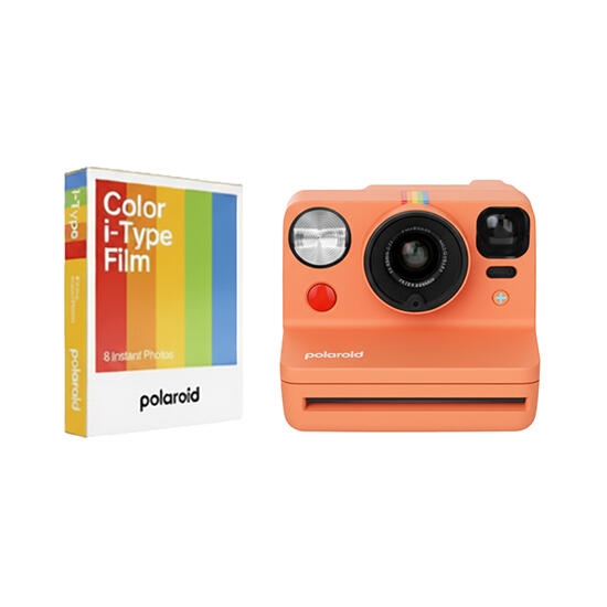 Polaroid Now+ Generation 3 White Bundle Color Film 8 Photos