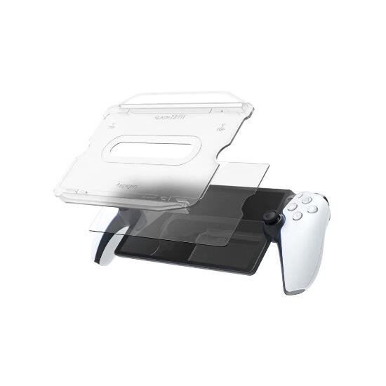 Spigen Glass Screen protector EZ Fit For Sony PlayStation Portal AGL07183 Black