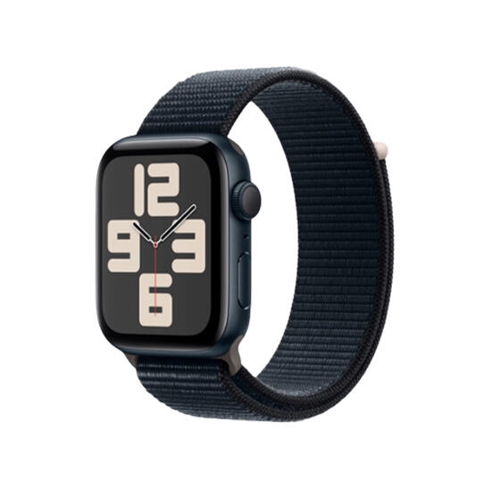 Apple Watch Series SE 2 GPS 2023 44mm Midnight Aluminum Case With Midnight SL MREA3