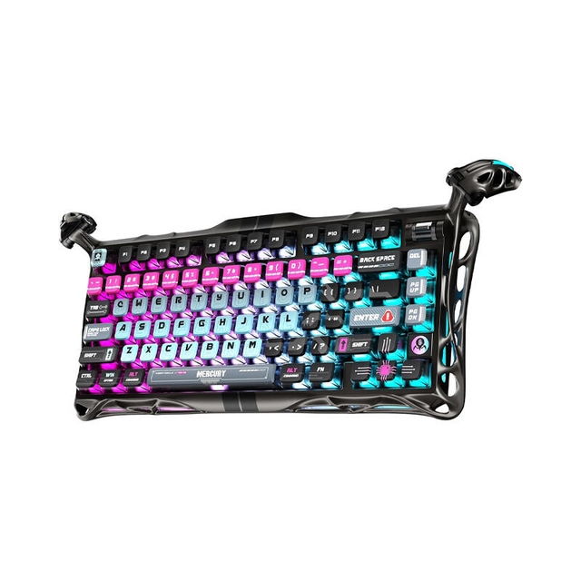 GravaStar Gaming Keyboard Mercury V75 Pro 75% Hall Effect Magnetic Switch Iron Purple