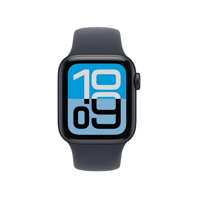 Apple Watch SE 3 GPS 40mm Midnight Aluminium Case With Midnight Sport Band MEH94 S/M