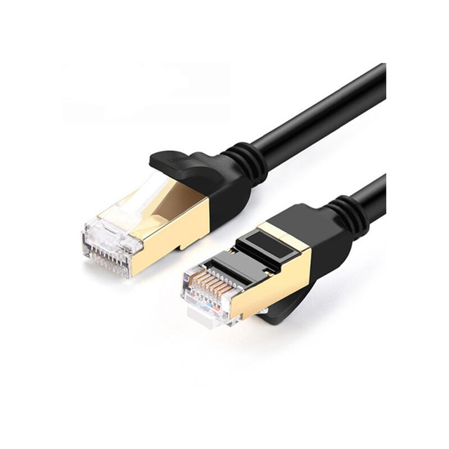 Ugreen Cat7 Patch Cord STP Ethernet Lan Cable 1m 11268 Black