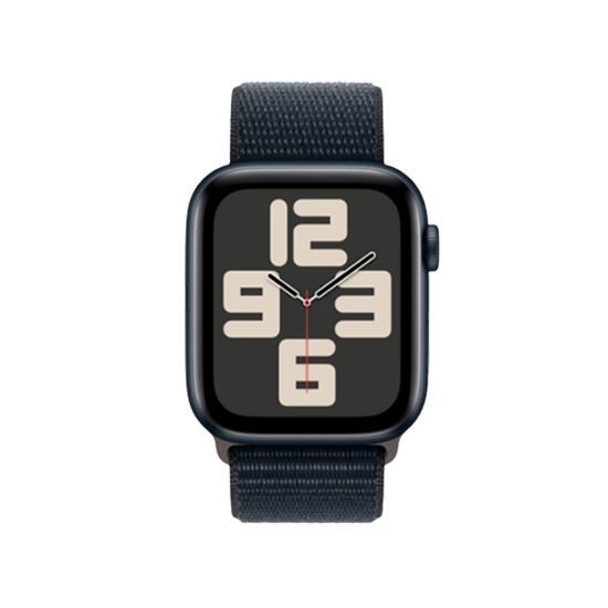 Apple Watch Series SE 2 GPS 2023 44mm Midnight Aluminum Case With Midnight SL MREA3