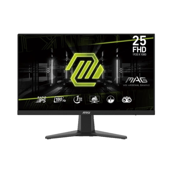 MSI Gaming Monitor 24 MAG 256F 9S6-3BC11H-020 Black