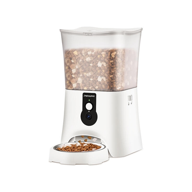 Petsuper Smart Pet Feeder PF01-2 White