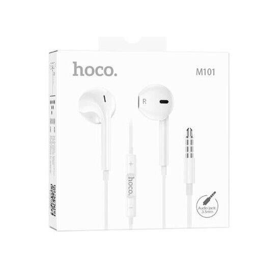 Hoco Max Crystal Grace Wire Controlled Earphones With Mic M101 Black