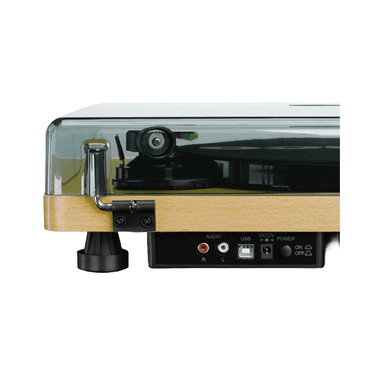 Lenco L-30 Semi-automatic Belt-Drive Turntable Black