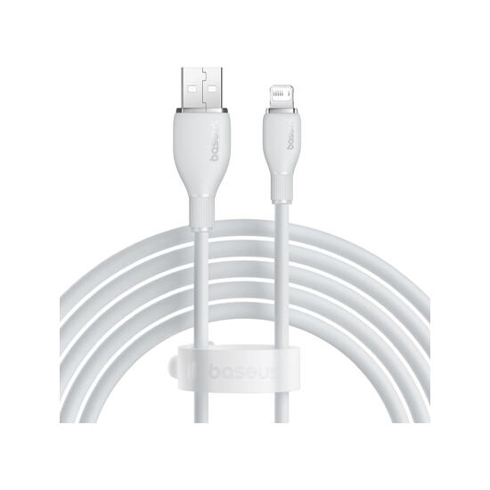 Baseus Pudding Series Fast Charging Cable USB to Lightning 2.4A 2m P10355700221-B2 Stellar White