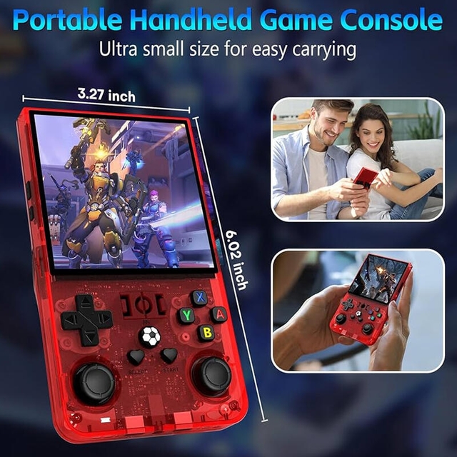 R36Max Handheld Portable Game Station 128GB Black