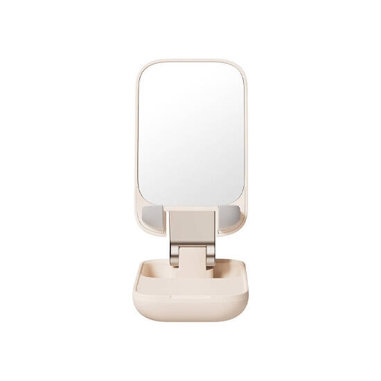 Baseus Seashell Series Folding Phone Stand with Mirror B10551501411-00 Pink
