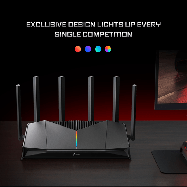 TP-Link Archer GE400 Dual-Band Wi-Fi 7 Gaming Router Black