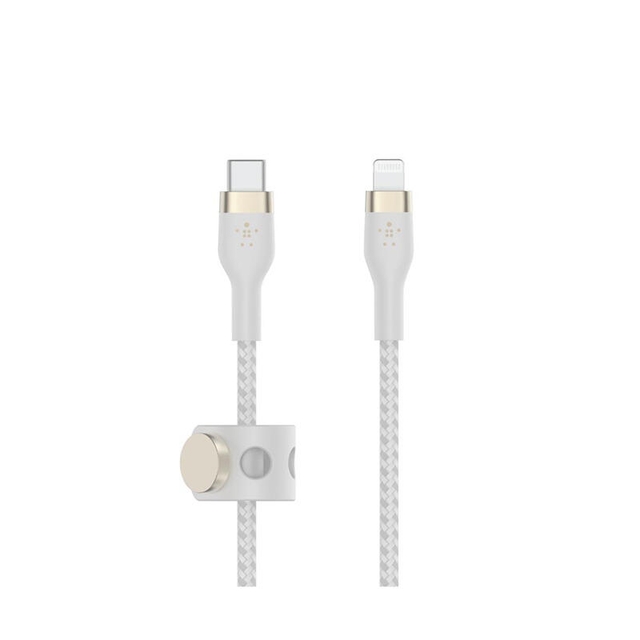 Belkin Boostcharge PRO Flex USB-c to Lightning 1M CAA011bt1MWH White