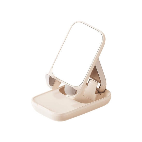 Baseus Seashell Series Folding Phone Stand with Mirror B10551501411-00 Pink