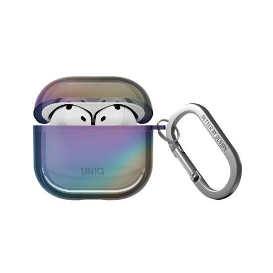 Uniq Iridescia Airpods 4Th Gen Hang Case Eclipse Blue