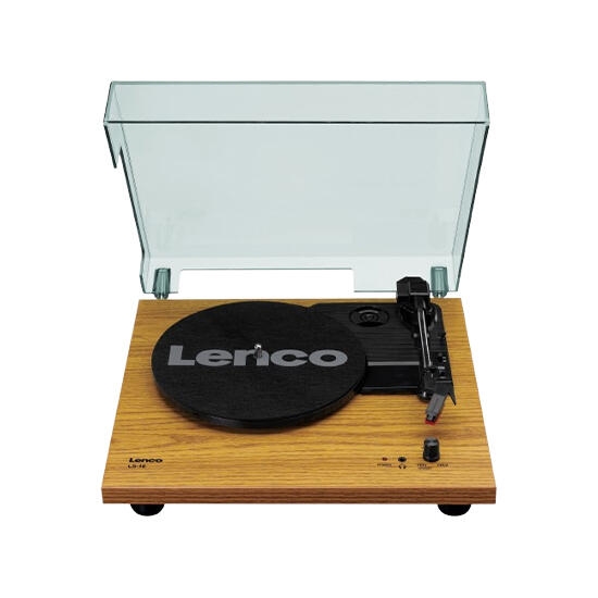 Lenco LS-10 turntable with built-in speakers Black