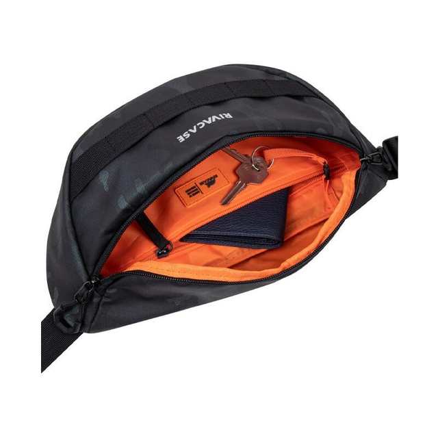 Rivacase 7614 Waist Bag Navy Camo