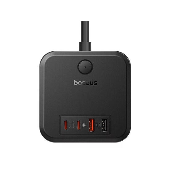 Baseus PowerCombo Cube Power Strip 3AC+2U+2C 30W 1.5m EU E00066400117-00 Black