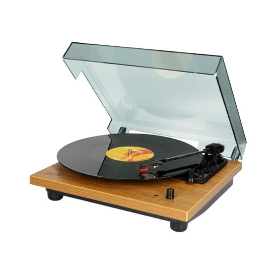 Lenco LS-10 turntable with built-in speakers Black